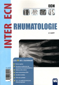 E. Gury - Rhumatologie.