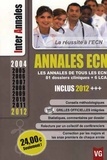 Clémence Lepelletier - Annales ECN 2004-2012 - Les annales de tous les ECN, 81 dossiers cliniques + 6 LCA.