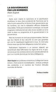 La Gouvernance par les nombres. Cours au Collège de France (2012-2014)