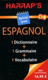  Harrap - Espagnole Dictionnaire ; Grammaire ; Vocabulaire spécial lycée - Coffret 3 volumes.
