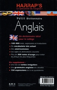 Petit dictionnaire anglais-français/français-anglais