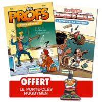  BeKa et  Poupard - Les profs tome 1, Virus au Bahut ; Les Petits Rugbymen tome 2, l'interro et la surprise - Pack 2 volumes.