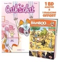 Hervé Richez et Christophe Cazenove - Cath et son chat Tome 1 : Avec Bamboo Mag N° 78, juillet-août-septembre 2022 offert.
