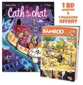 Hervé Richez et Christophe Cazenove - Cath et son chat Tome 8 : Avec Bamboo Mag N° 78, juillet-août-septembre 2022 offert.