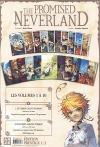 The Promised Neverland Tome 1 à 10 Coffret Prestige 1/2 en 10 volumes. Avec 11 ex-libris
