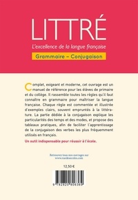 Littré grammaire-conjugaison. L'excellence de la langue française