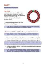 Annales Brevet Maths-Sciences 3e  Edition 2025