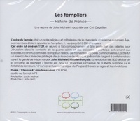 Les Templiers  avec 1 CD audio MP3