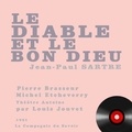 Jean-Paul Sartre et Pierre Brasseur - Le Diable et le bon Dieu.