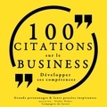  Various et Elodie Huber - 100 citations sur le business.