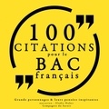  Various et Elodie Huber - 100 citations pour le bac français.