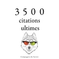  Beaumarchais et Nicolas de Chamfort - 3500 citations ultimes.