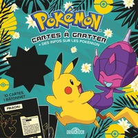  Dragon d'or - Pokémon Cartes à gratter - + des infos sur les pokémon, 10 cartes, 1 bâtonnet.