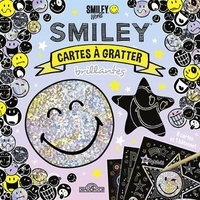  SmileyWorld - Smiley Cartes à gratter brillantes - Avec 8 cartes, 1 bâtonnet.