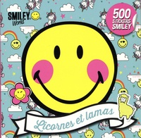  SmileyWorld - Licornes et lamas - 500 stickers Smiley.
