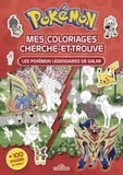 Fabien Molina - Mes coloriages cherche-et-trouve Pokémon - Les Pokémon légendaires de Galar. + 100 stickers en cadeau !.