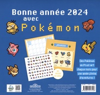 Pokémon. Calendrier Pixel Art  Edition 2024