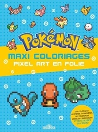  Dragon d'or - Maxi coloriages Pixel Art en folie Pokémon.