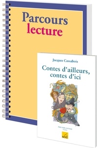 Gérard Hubert-Richou - Contes d'ailleurs, contes d'ici de Jacques Cassabois - 18 livres + fichier cycle 3 niveau 2.
