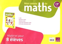  Editions SED - Mathématiques CP cycle 2 Mon année de maths - Matériel pour 8 élèves.
