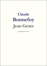 Claude Bonnefoy - Jean Genet.