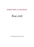 Pierre Drieu La Rochelle - Etat civil.