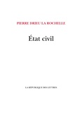 Pierre Drieu La Rochelle - Etat civil.