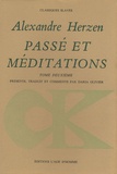 Alexandre Herzen - Passé et méditations - Tome 2.