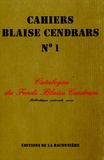 Marius Michaud - Catalogue du fonds Blaise Cendrars de la Bibliothèque nationale suisse.