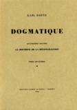 Karl Barth - Dogmatique - Tome 20.