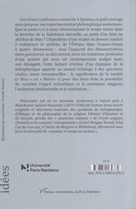 Spinoza et le temps