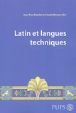 Jean-Paul Brachet et Claude Moussy - Latin et langues techniques.
