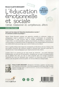L'éducation émotionnelle et sociale. Climat relationnel et compétences d'être