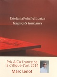 Marc Lenot - Estefania Peñafiel Loaiza - Fragments liminaires.