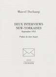 Marcel Duchamp - Deux interviews new-yorkaises - Septembre 1915.
