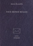 Jannis Kounellis - Pour Heiner Müller.