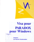  Editions ENI - Visa pour paradox pour Windows - Avec disquette.