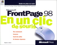 Stephen-L Nelson - Microsoft Frontpage 98 En Un Clic De Souris. 2eme Edition.