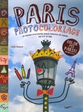 Sylvie Delpech - Paris photocoloriage - Le cahier d'activités pour créatifs en herbe de 5 à 12 ans, édition bilingue français-anglais.
