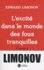 Edouard Limonov - L'excité dans le monde des fous tranquilles - Chroniques 1989-1994.