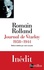 Romain Rolland - Journal de Vézelay - 1938-1944.