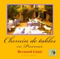 Bernard Giani - Chemin De Tables En Provence.