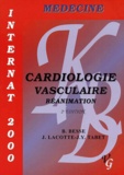 J-Y Tabet et J Lacotte - Cardiologie vasculaire. - Réanimation, Internat 2000, 2ème édition.
