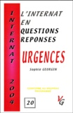 Sophie Georgin - Urgences - L'internat en questions-réponses, Internat 2004.