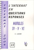 Câlin Lazar - Modules IV - V - VI.