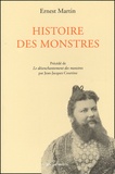 Ernest Martin - Histoire Des Monstres.
