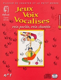 Joël Genetay - Jeux, voix et vocalises - Voies pour la voix n° 1. 1 CD audio