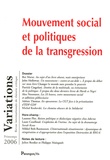 Ret Marut et John Holloway - Variations Printemps 2006 : Mouvement social et politiques de la transgression.
