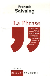 François Salvaing - La Phrase.