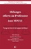 Jean-Pierre Marguénaud et Christophe Radé - Voyage au bout de la logique juridique - Mélanges offerts au Professeur Jean Mouly.